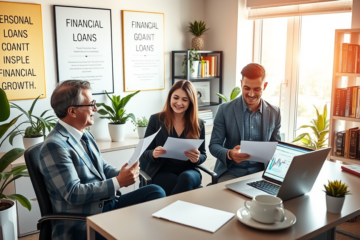 Asmeninės paskolos su fiksuotomis palūkanomis sprendimo iliustracija.